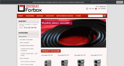 Desktop Screenshot of forbox.pl