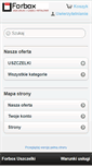 Mobile Screenshot of forbox.pl